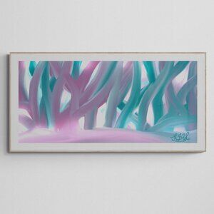 *Host Pick* Abstract Magical Seaweed II | Modern Wall Art Decor